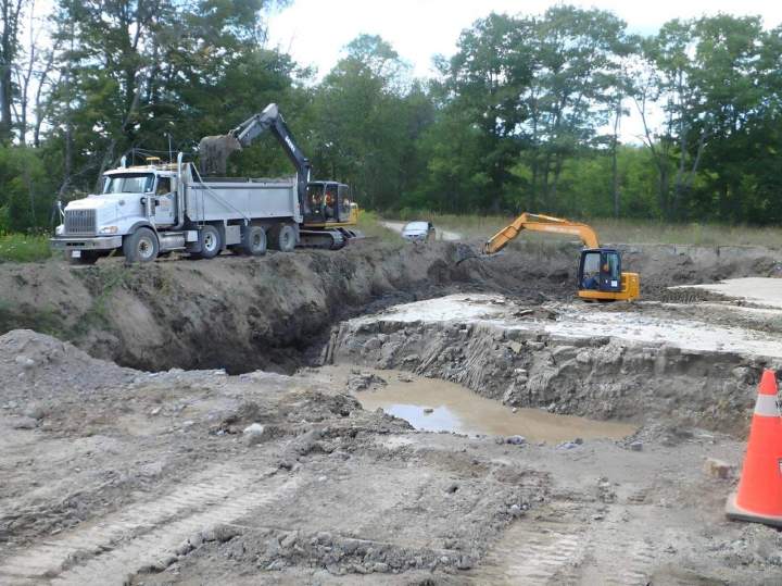 Trench excavation Kawartha Lakes